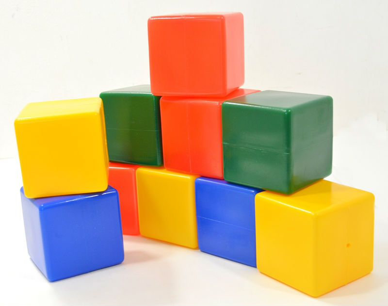 Большие кубики конструктор