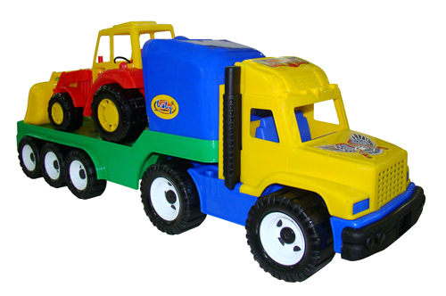 Прицеп игрушка Магнум с детским трактором Алтай