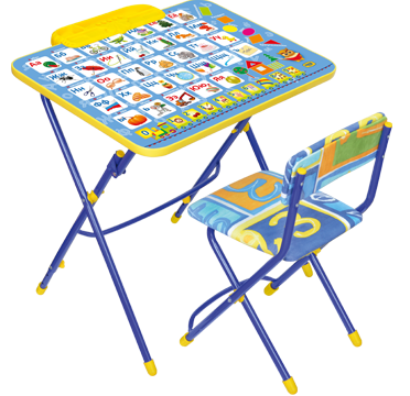 Школьный стол с пеналом