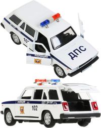 Игрушечная полицейская машинка Ваз - 2104 12 см