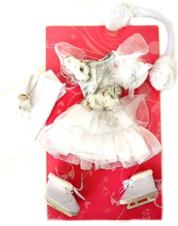 Платье для куклы Анастасия Фигурное катание