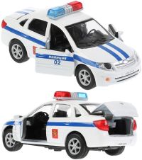 Игрушечная полицейская машинка Lada Granta - 12 см
