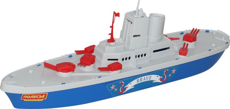 Модель военного корабля