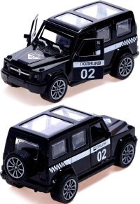 Игрушечная полицейская машинка Mercedes-benz G 9 см