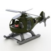Детский игрушечный вертолет военный