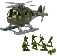 Игровой набор «Военный вертолёт Гром» с солдатиками