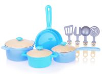 Игровой набор «Посуда» (голубой)