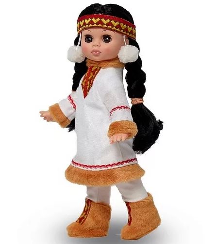 Кукла Этно в костюме народов Севера, 30 см