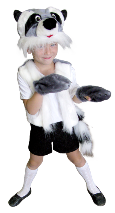Детский маскарадный костюм Енот-2  Размер 32-34