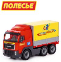 Игрушка фура 45 см с тентом Игрушка фура 45 см с тентом