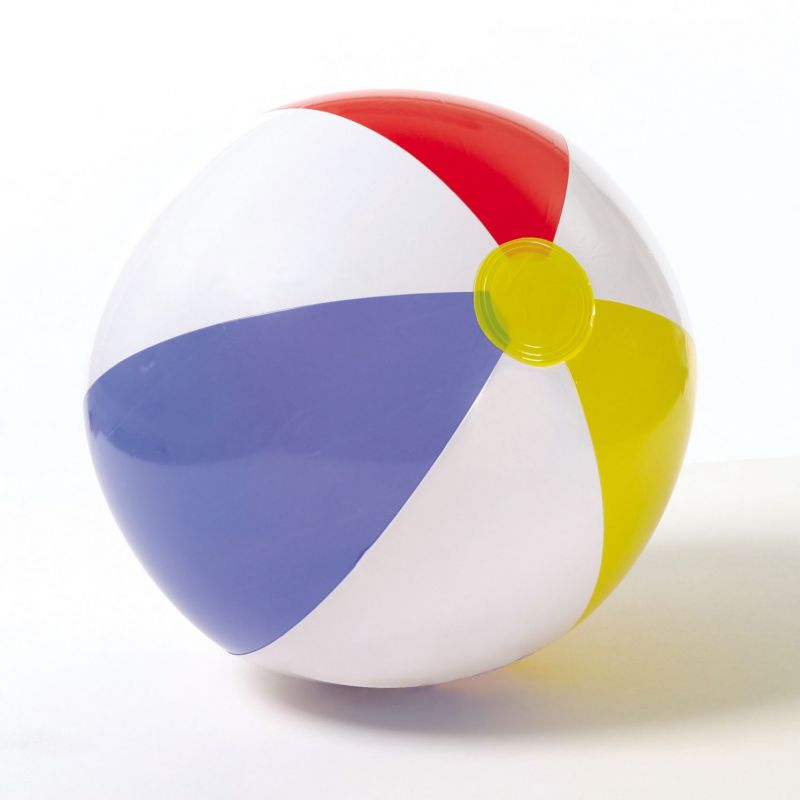 Мяч надувной Цветные Полоски 51 см