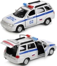 Игрушечная полицейская машинка Lada 21011 - 12 см