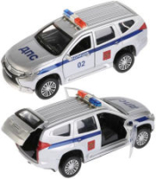 Игрушечная машинка Mitsubishi Pajero Sport Полиция 12 см