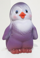Резиновая игрушка фигурка Пингвин - 19 см подходит для купания