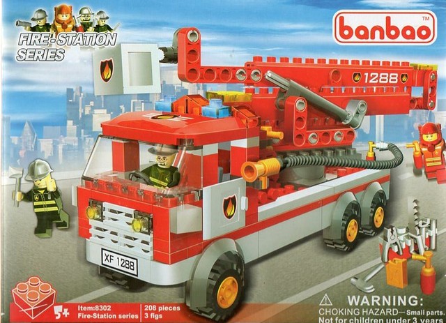 Игра Лего: Пожарная Бригада