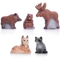 Игровой набор фигурок «Животные тайги и леса»